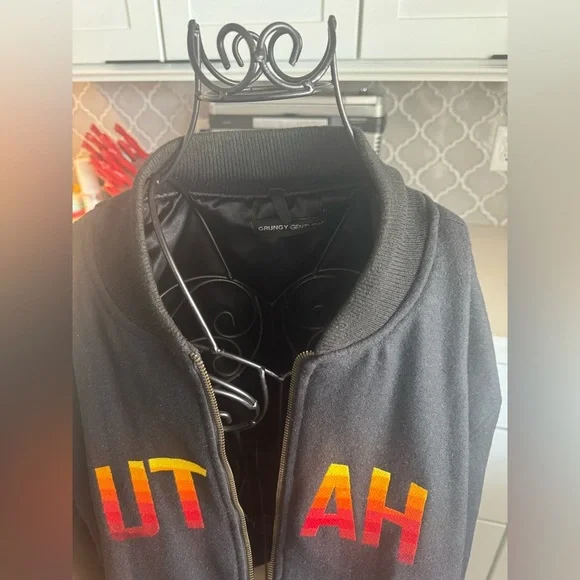 Men’s Utah Jazz bomber jacket size XL - Picture 5 of 12